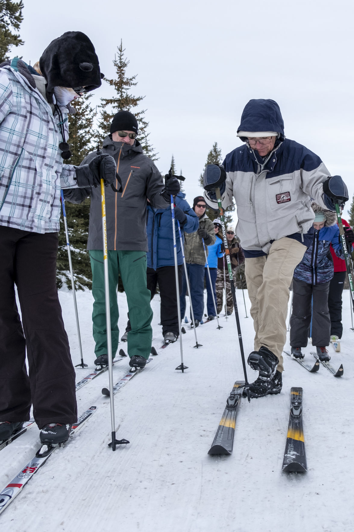 Learning to Nordic Ski